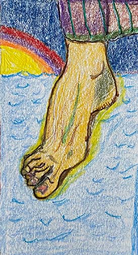 Jesus Walks on the Sea