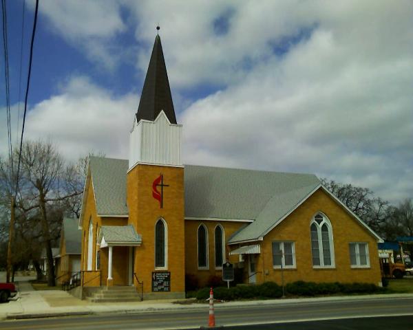 First United Methodist Church, Hico, Texas, by John Cunyus