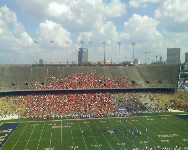 Texas Tech Red Raiders at Rice Owls, Fall 2007