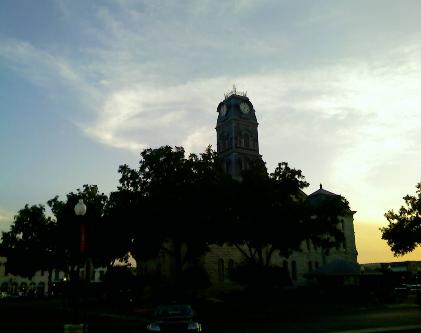 Hood County Courthouse, by John Cunyus