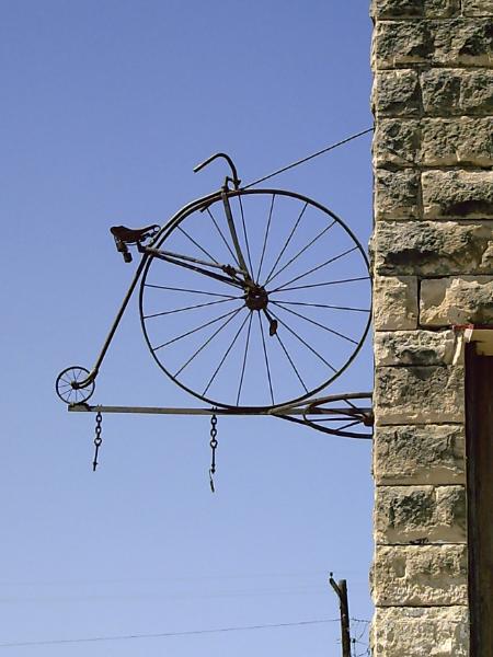 Phantom Bicyclist, by John Cunyus